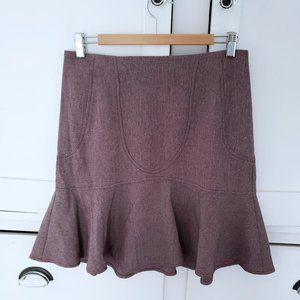 NWT To The Max Fluted Tweed Skirt